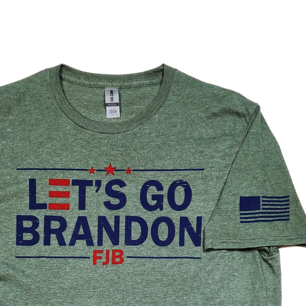 Graphical Let's Go Brandon T-Shirt