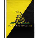 Don'T Tread on Me Welcome Garden Flag Double Sided Anti-Transmittance Vertical 12×18 Inch Rustic Farmhouse Decor for Seasonal Holiday Yard Décor