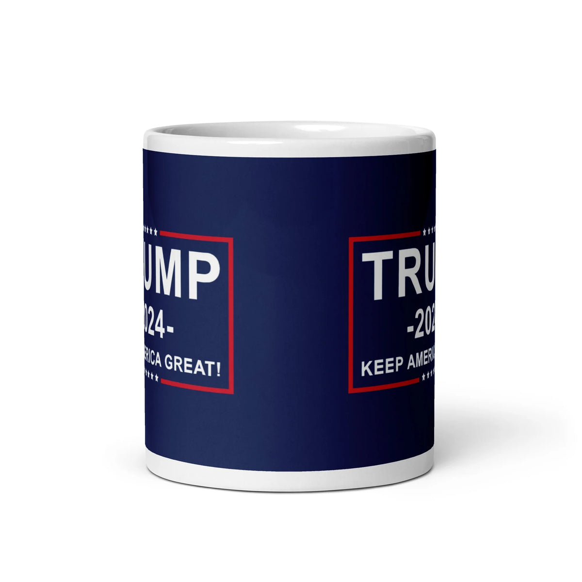 Trump 2024 Keep America Great Coffee Tea Ceramic Mug Office Work Cup Gift 15 Oz