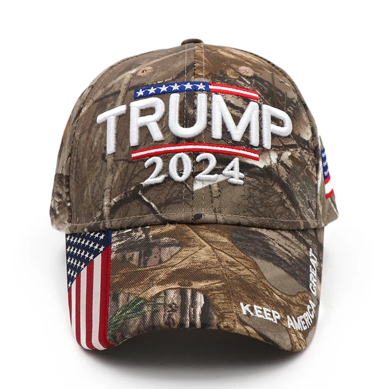 Donald Trump 2024 MAGA Hat Cap Baseball Camo USA KAG Make Keep America Great Again Snapback President Hat