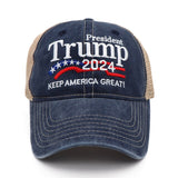 Donald Trump 2024 MAGA Hat Cap Baseball Camo USA KAG Make Keep America Great Again Snapback President Hat