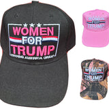 Women for Trump 2024 Cap Hat Keeping America Great Hat MAGA Hat