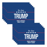 10Sheets/Pack Donald Trump for President Decoration Sticker,American Outdoor Decoration Car,Motorcycle,Notebook Stickers